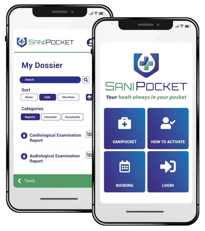 SaniPocket - Your health always in your pocket.