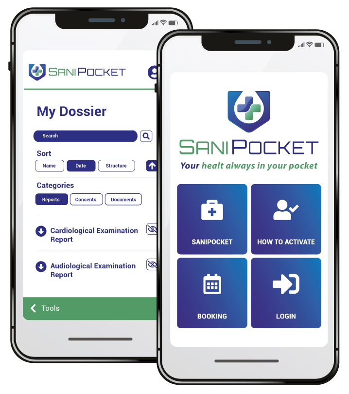 SaniPocket - Your health always in your pocket. SaniPocket - Your health always in your pocket.
